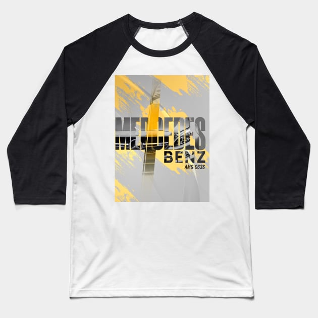 Mercedes Benz Baseball T-Shirt by SahibSingh-SBS